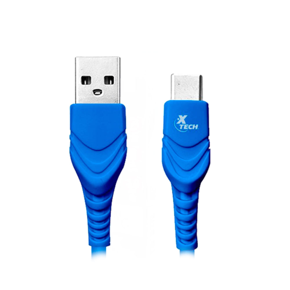 Cable USB Xtech de 1.2 m, 4 pines USB Type A a USB Type-C, Bolsa de 10 unidades - Conexión confiabl