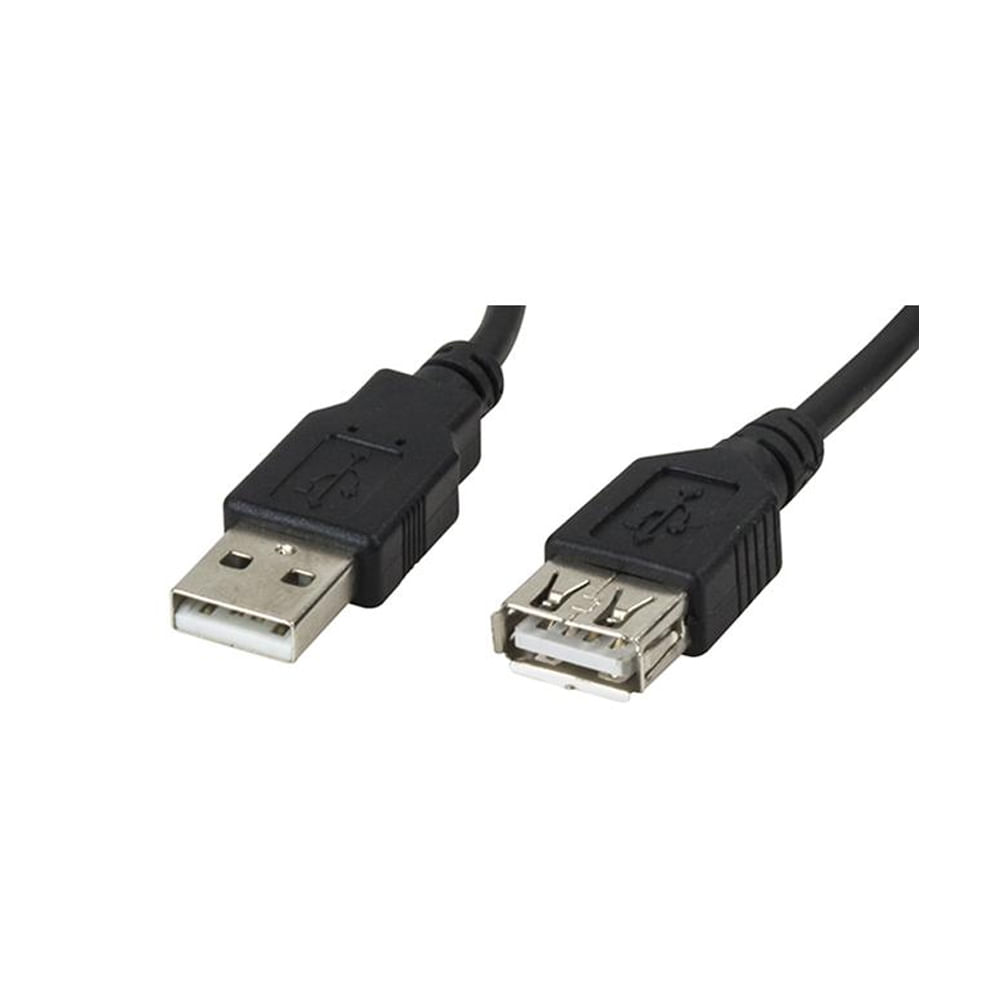 Cable USB 2.0 Xtech de 1.8 m, 4 pines USB Type A macho a hembra - Conexión rápida y versátil