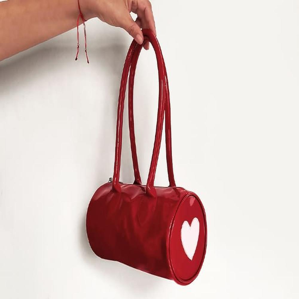 CARTERA IRISABA DE CUERO AMORETTE ROJO