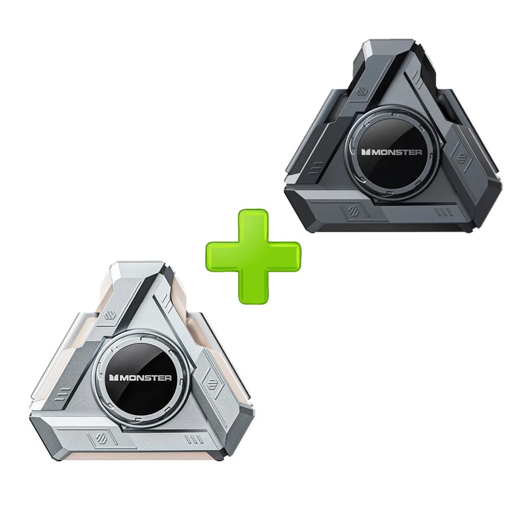 Audífonos Inalámbricos Monster XKT22 Silver + XKT22 Tarnish