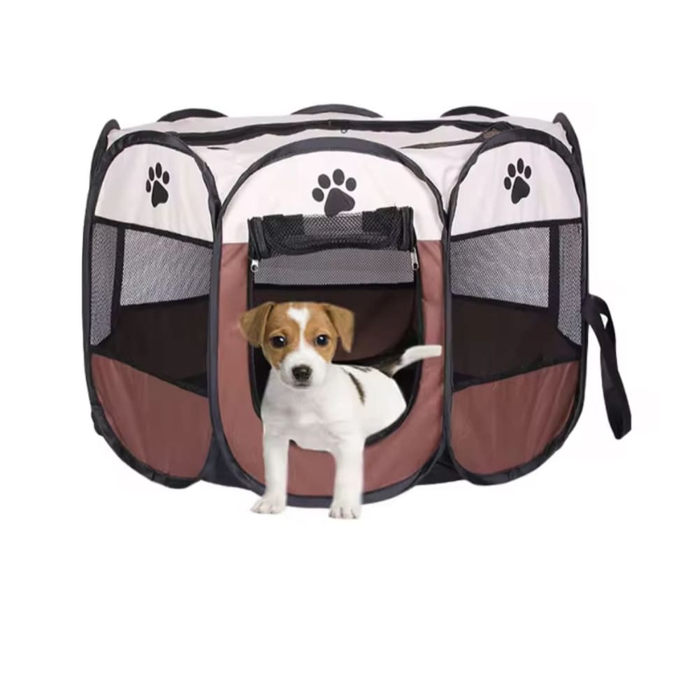 Corral Plegable Jaula Portatil Para Mascotas Bebes - Talla S