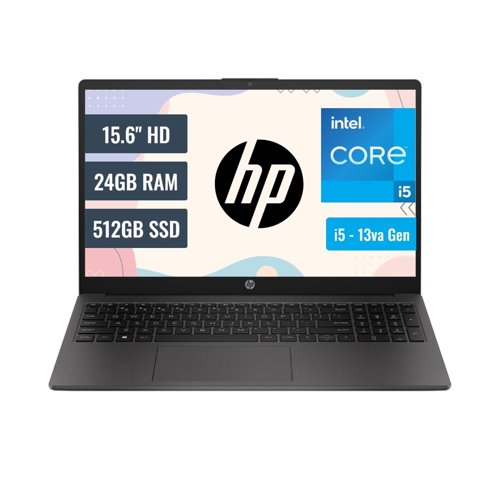 Laptop HP 250 G10 Intel Core i5 1334U 24GB RAM 512GB SSD 15.6 HD FreeDOS B5UU9AT24