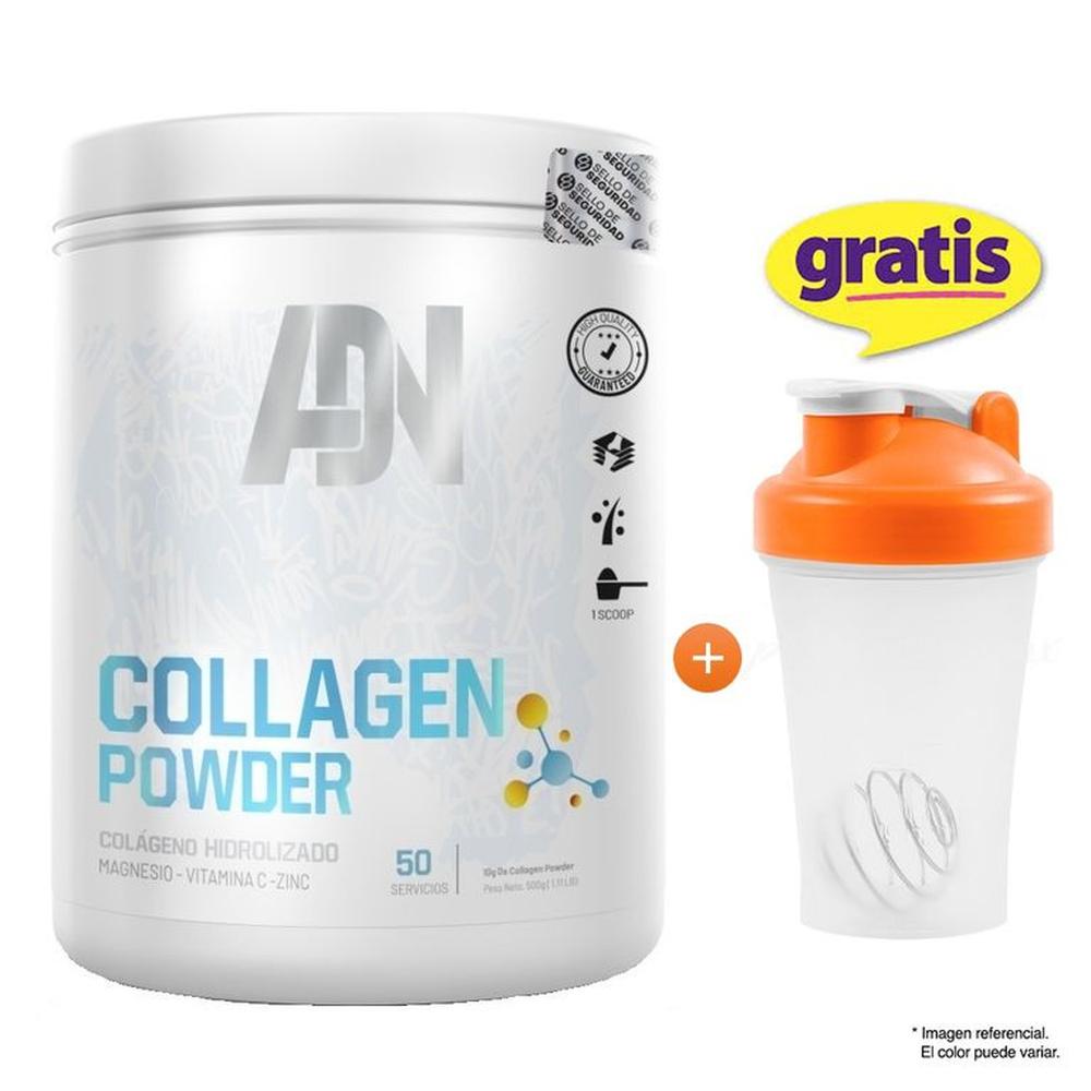 Colageno Hidrolizado Adn Collagen Powder 500 Gr Fruit Punch