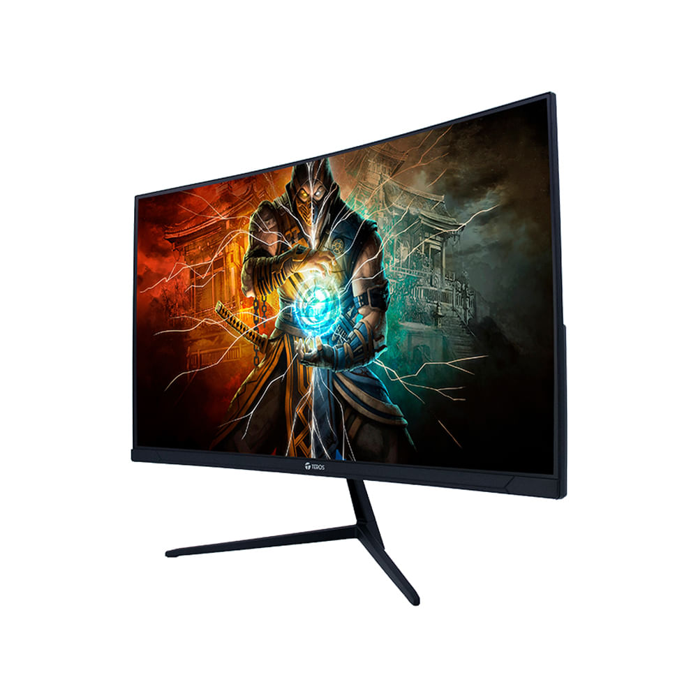 Monitor Curvo Gaming TEROS TE-2787G 27'' FHD VA 180Hz 1ms - HDMI, DP, Audio Out, Negro