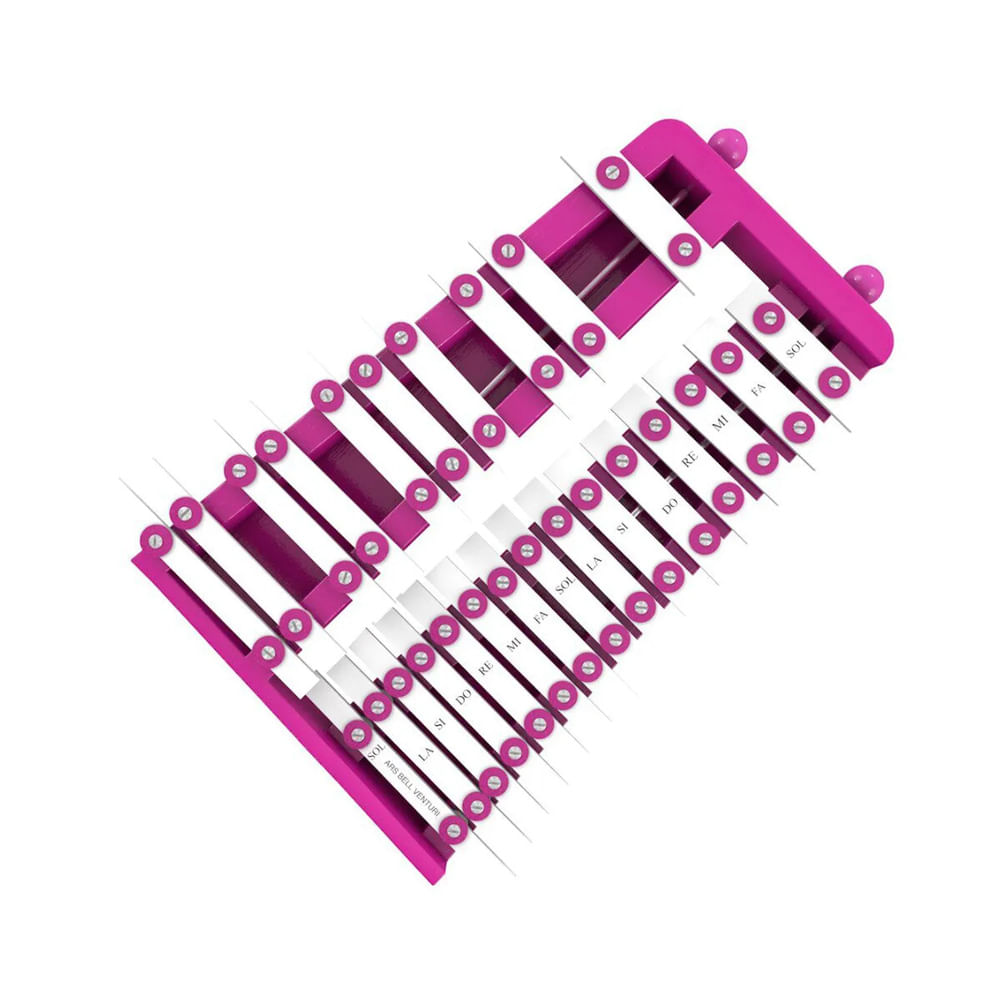 XILÓFONO CROMÁTICO FUCSIA MÁS FUNDA
