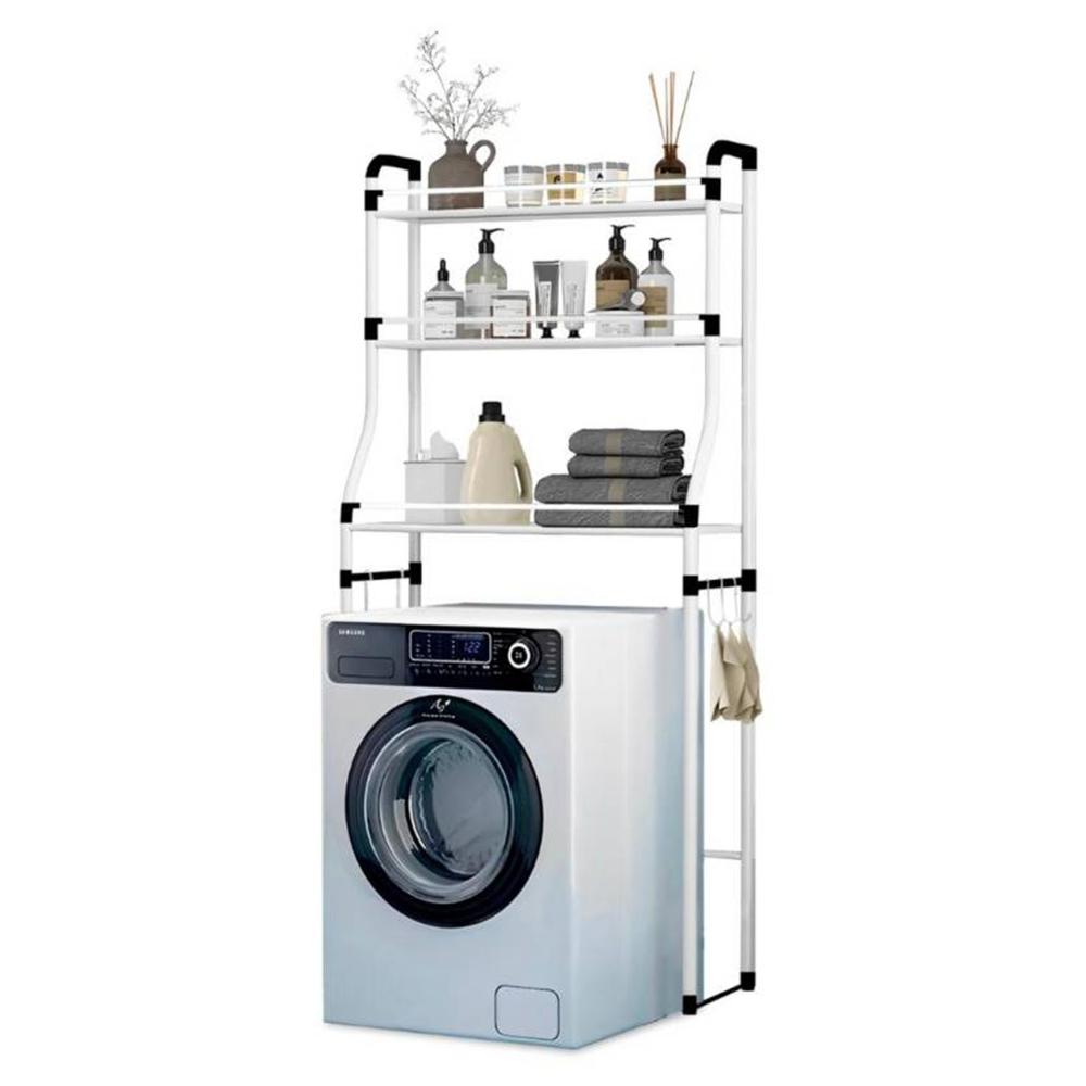 Estante Organizador De Lavadora Secadora o Baño New 3 Niveles