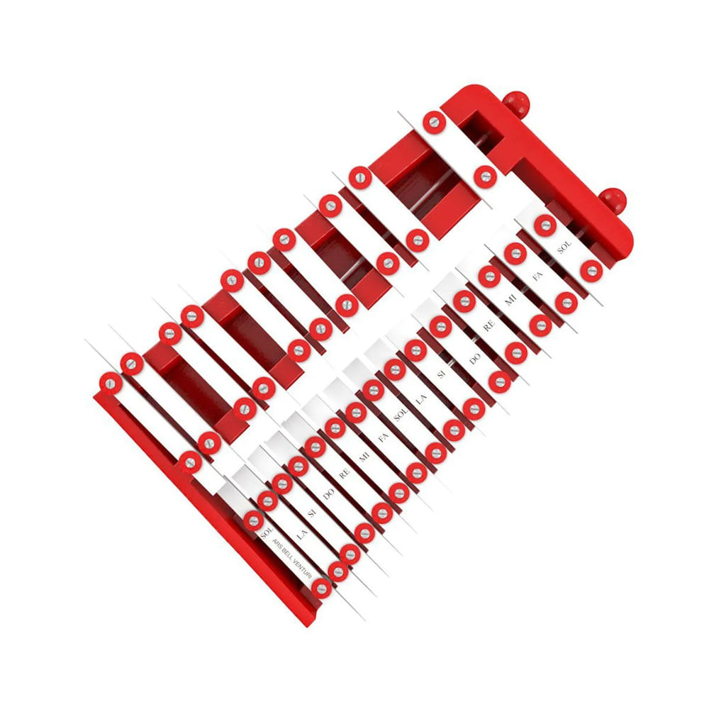 XILÓFONO CROMÁTICO ROJO MÁS FUNDA