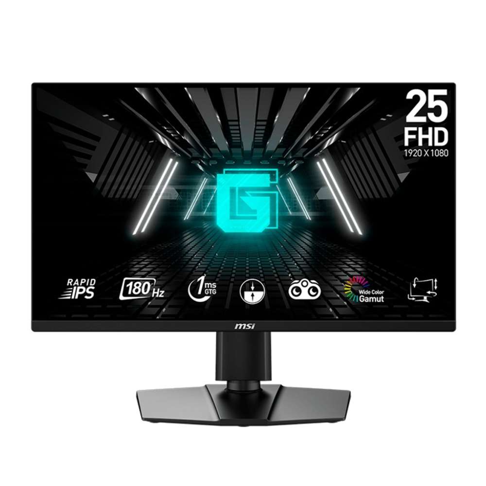 Monitor plano gaming MSI G255PF E2 24.5"" FHD Rapid IPS 180Hz