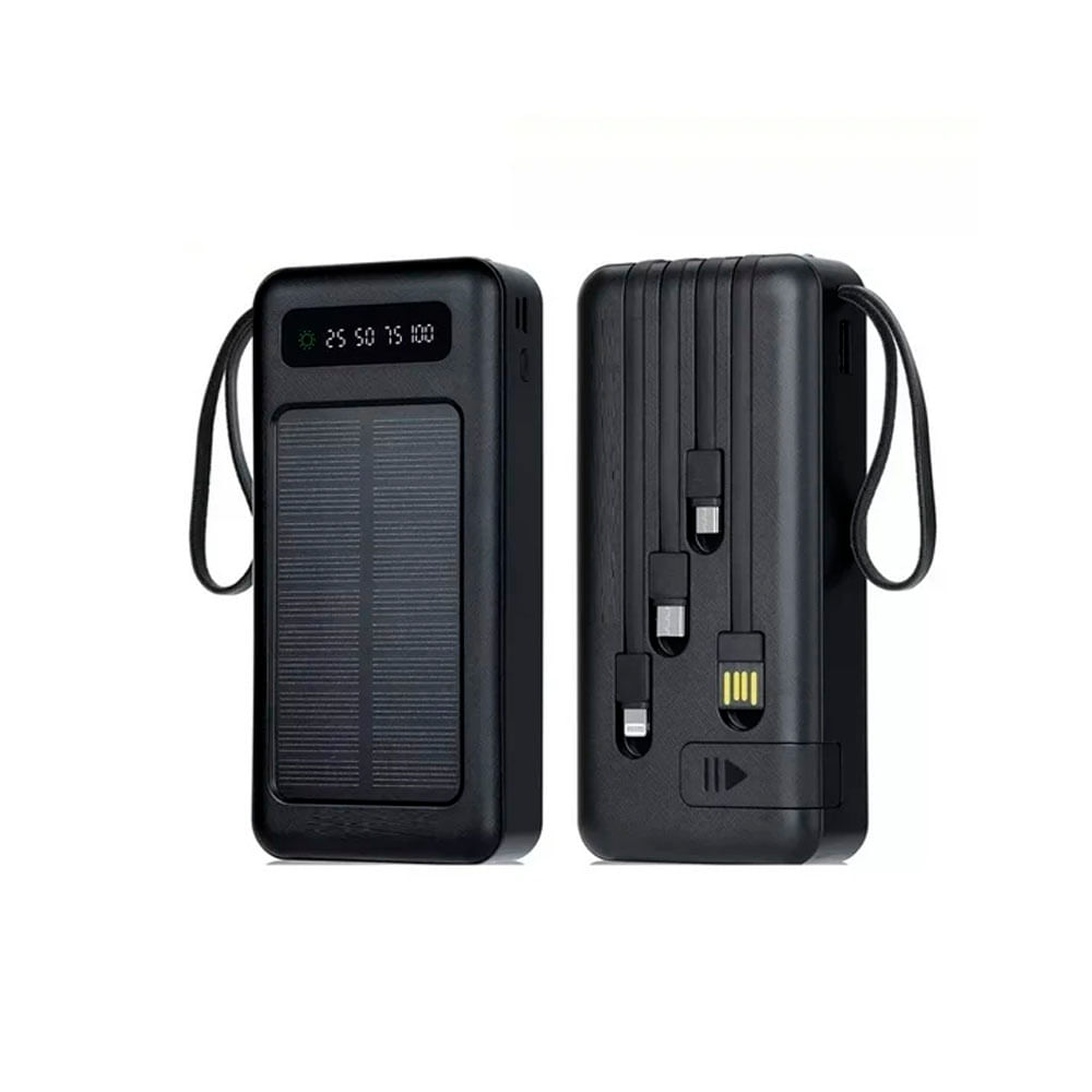 Cargador Portátil Power Bank 25000 mAh Demgel Negro Carga Rápida
