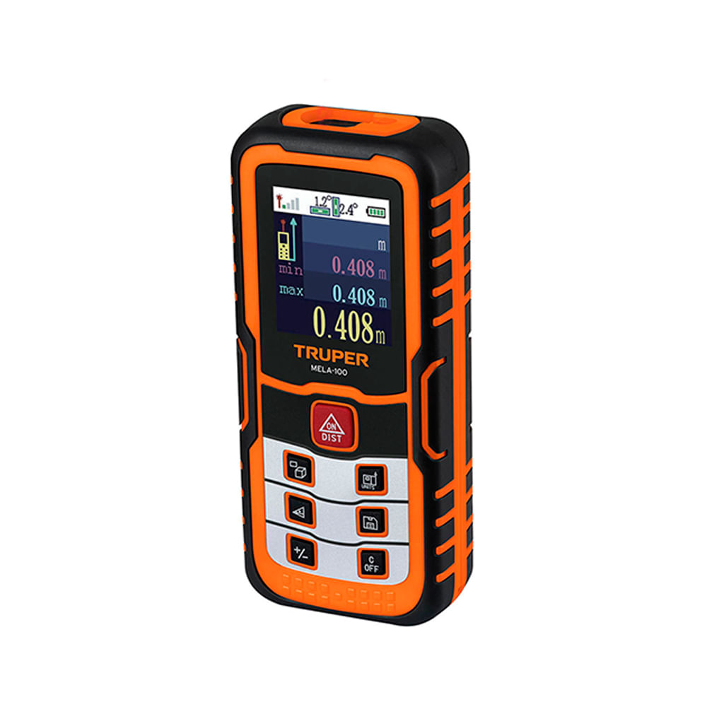 Medidor Laser De Distancia 100m MELA-100 Truper