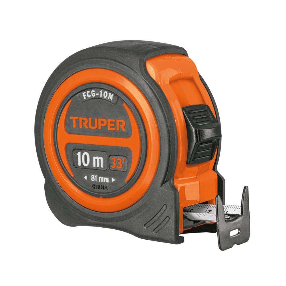 Wincha 10 Metros Compacta Contra Impactos TRUPER 102332