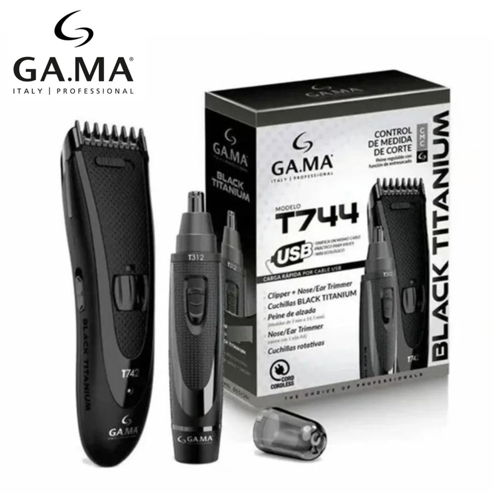 Maquina clipper Gama Black Titanium Nasal Gama - T744