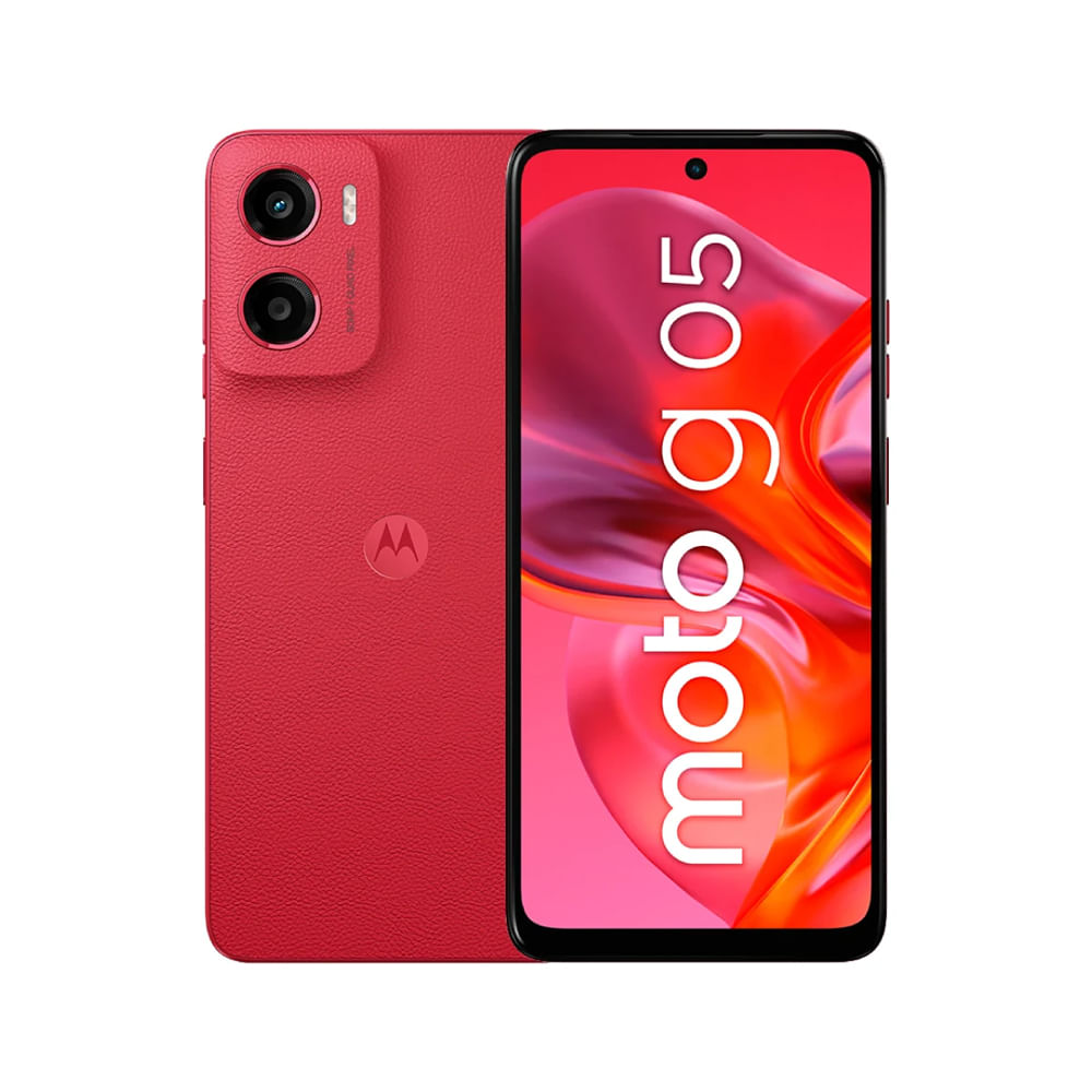 Motorola Moto G05 64GB 4GB Ram Color Rojo