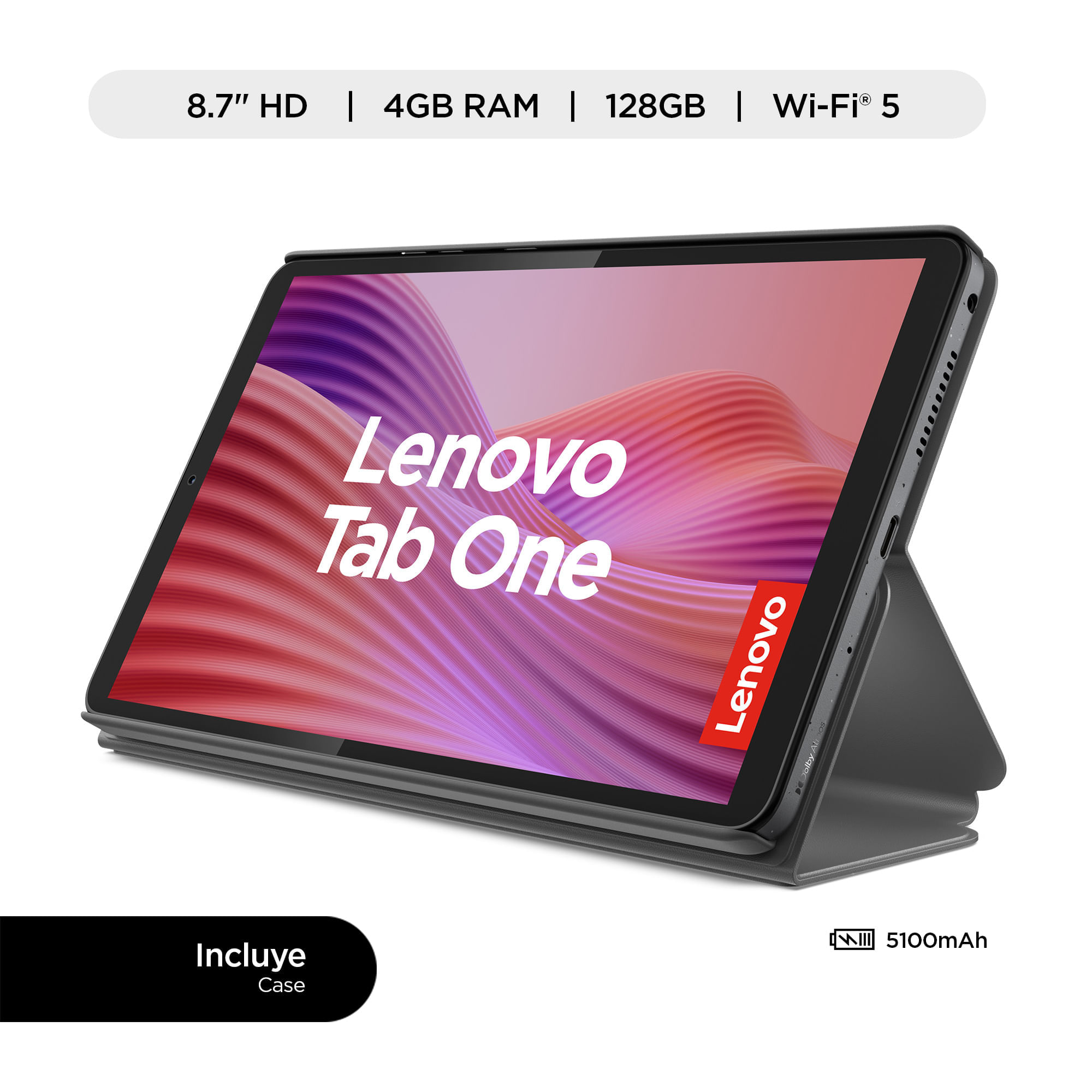 Tablet LENOVO Tab One 8.7"" 4GB 128GB Luna Grey