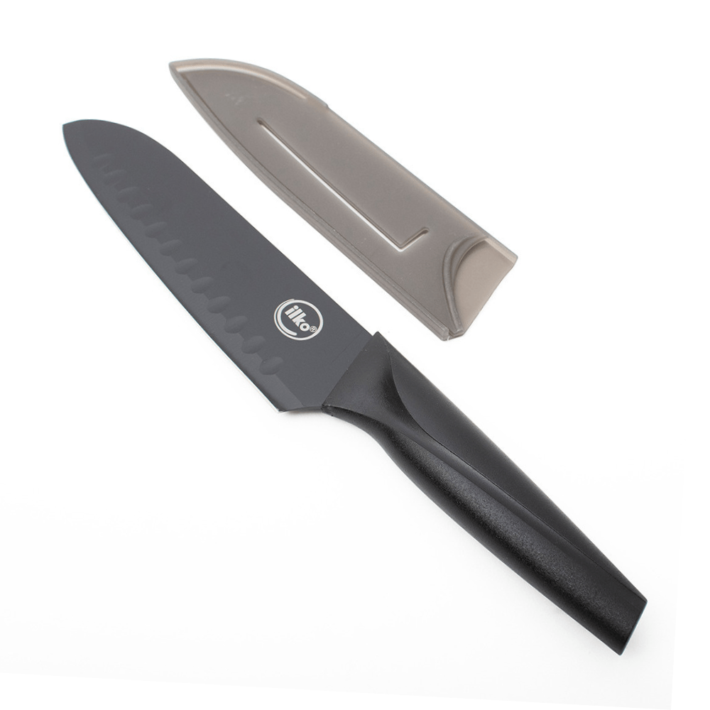 Cuchillo Santoku 18cm Nero Ilko