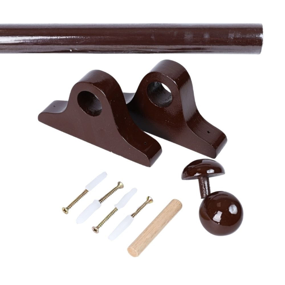 Pack cortinero de madera de 1.50m Cedro Orange