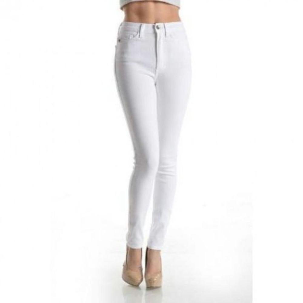 PANTALON SKINNY JEAN STRECH BLANCO