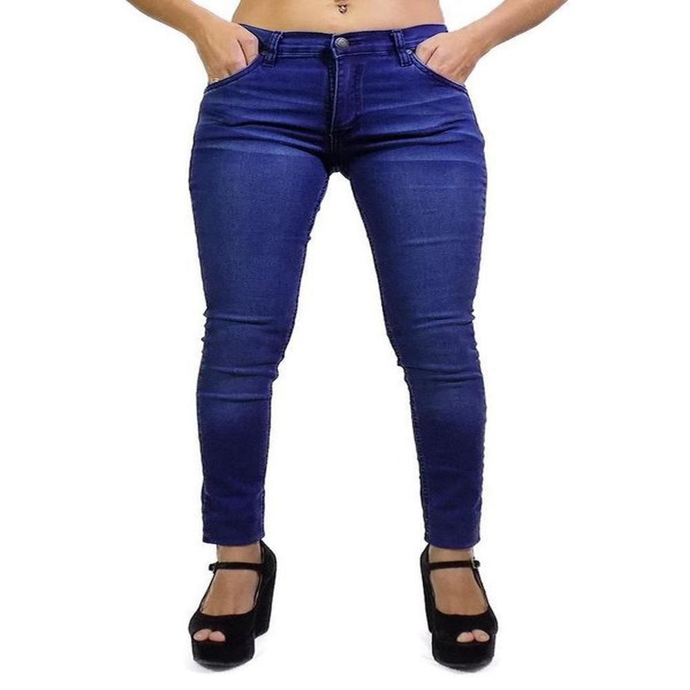 PANTALON SKINNY JEAN STRECH AZUL