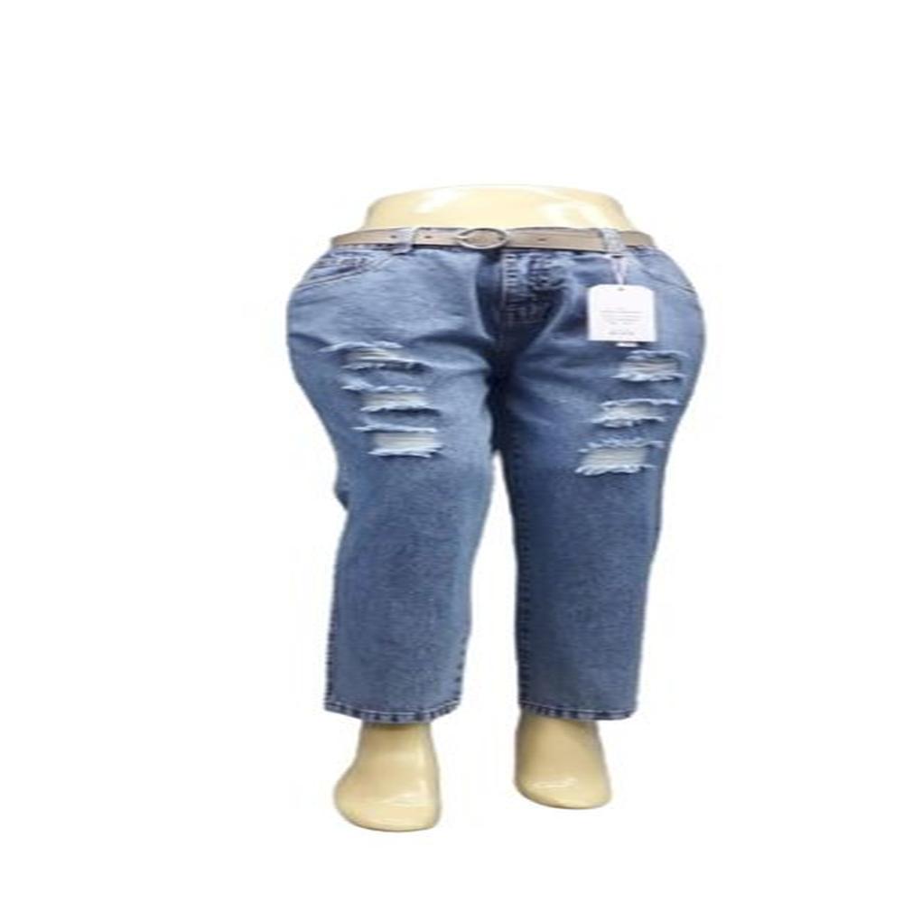 PANTALON BOYFRIEND NEVADO CELESTE AGUA