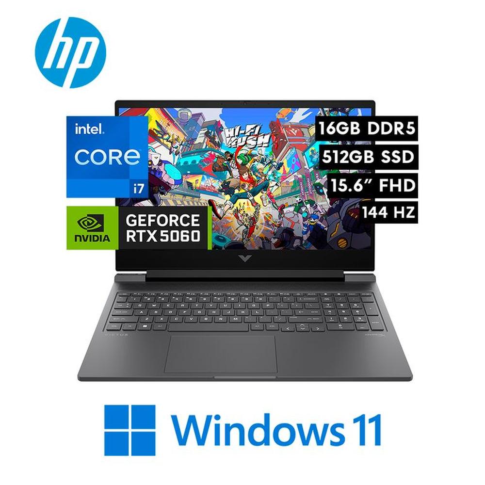 HP Victus gaming 15-FA2787NR Intel Core i7 13620H 16GB 512GB RTX 5060 8GB 15.6 Full HD 144HZ WIN11