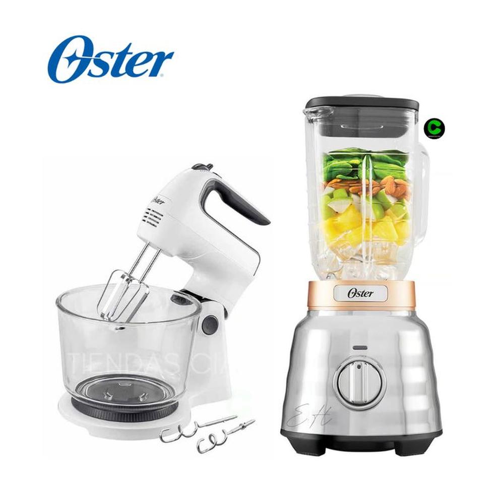 Combo OSTER Batidora FPSTHS3611 y Licuadora BLSTPBRG053