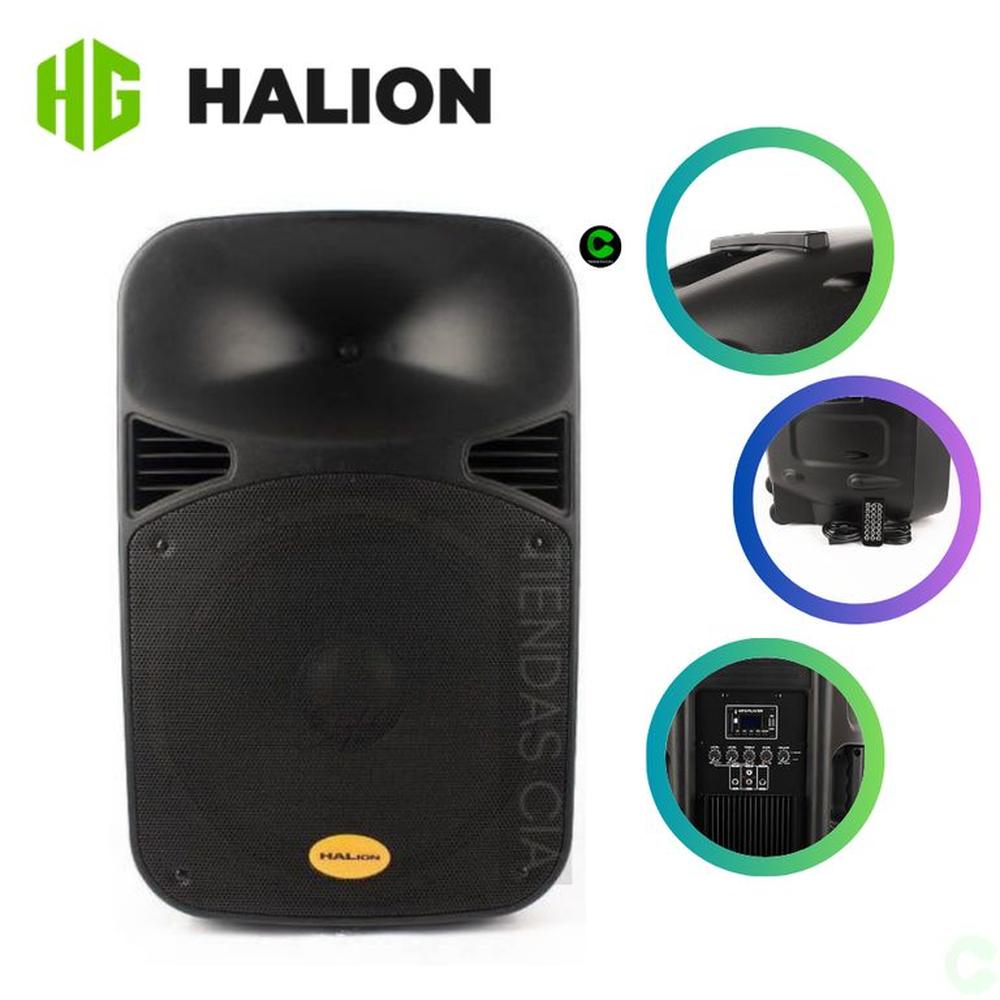 Parlante Activo Halion PHA-15MDX 15? 1000 watts