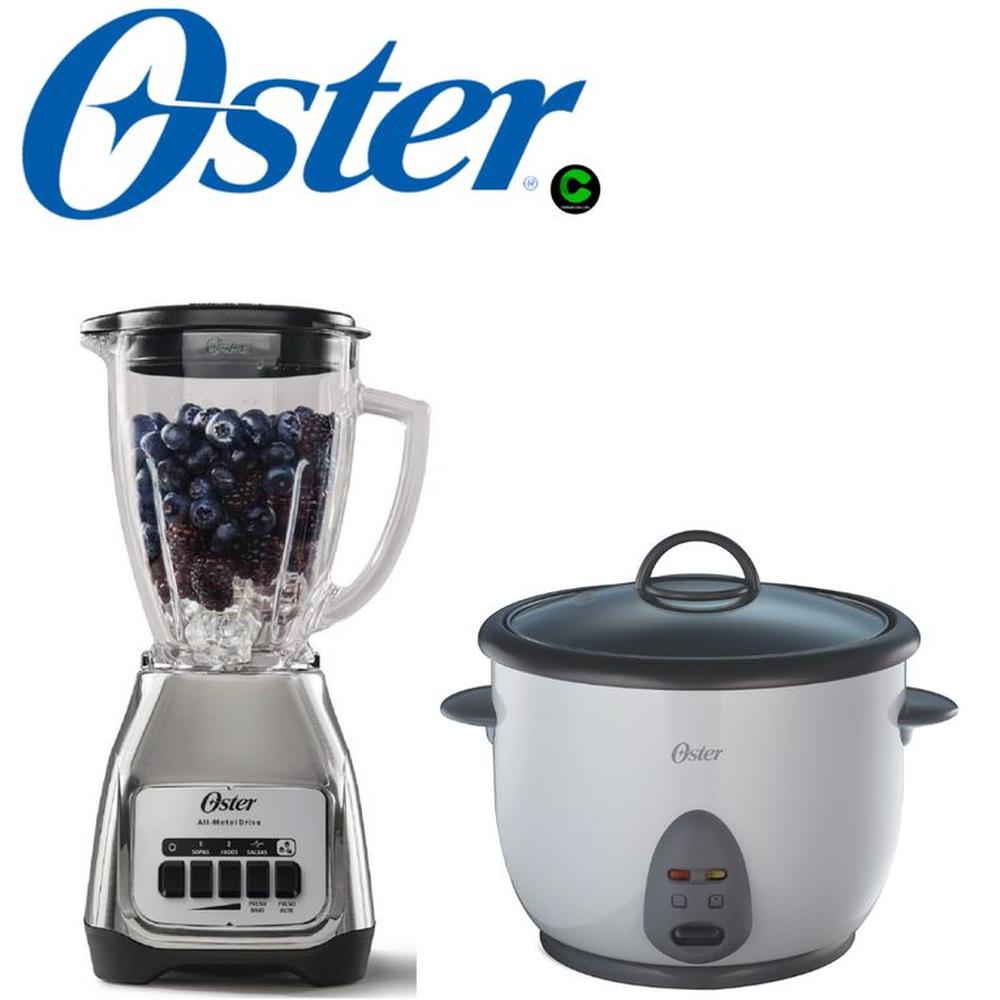COMBO OSTER LICUADORA  BLSTKAG NPB -053 Y OLLA ARROCERA CKSTRC1700W053