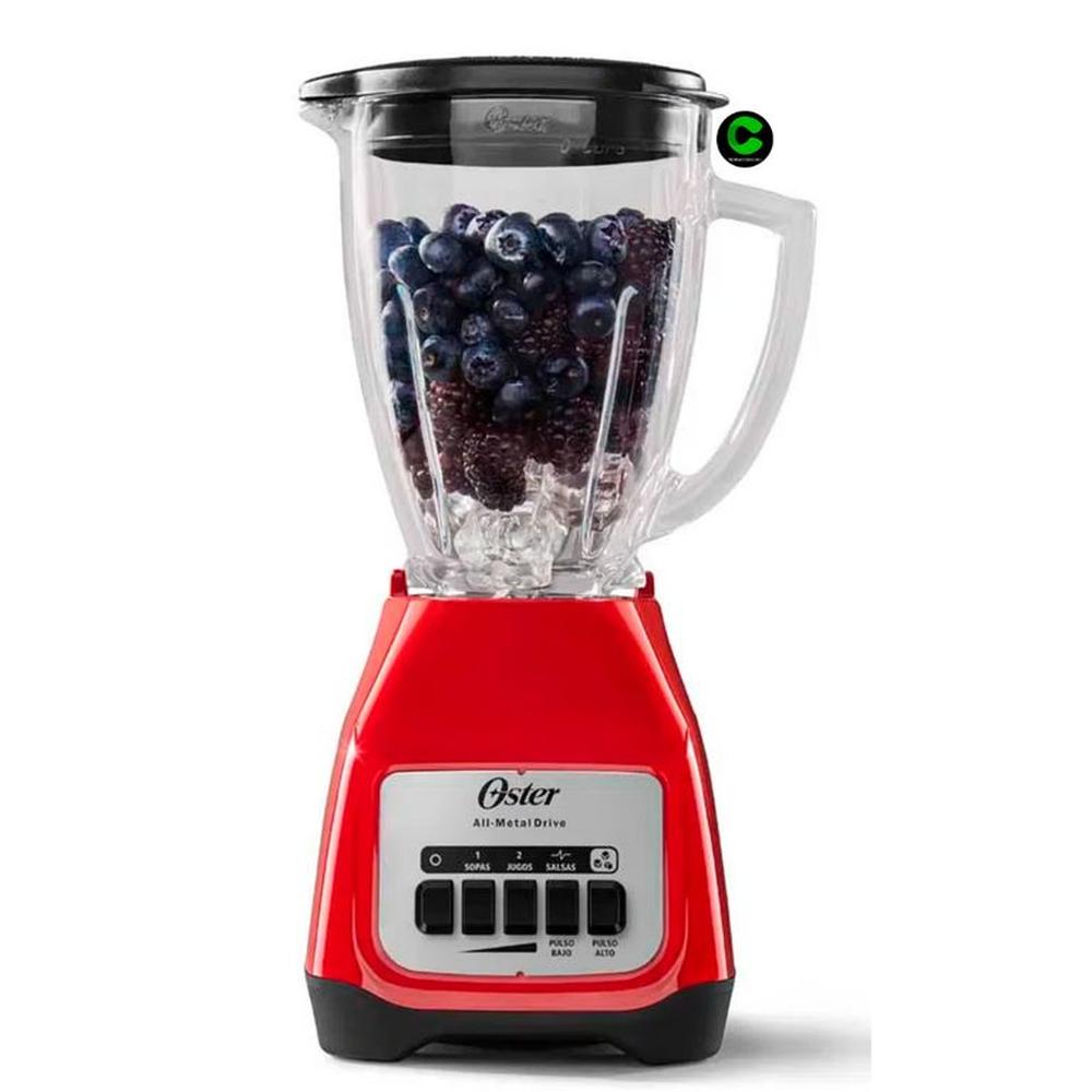 Licuadora 2 velocidades Oster BLSTKAG-RPB -ROJO