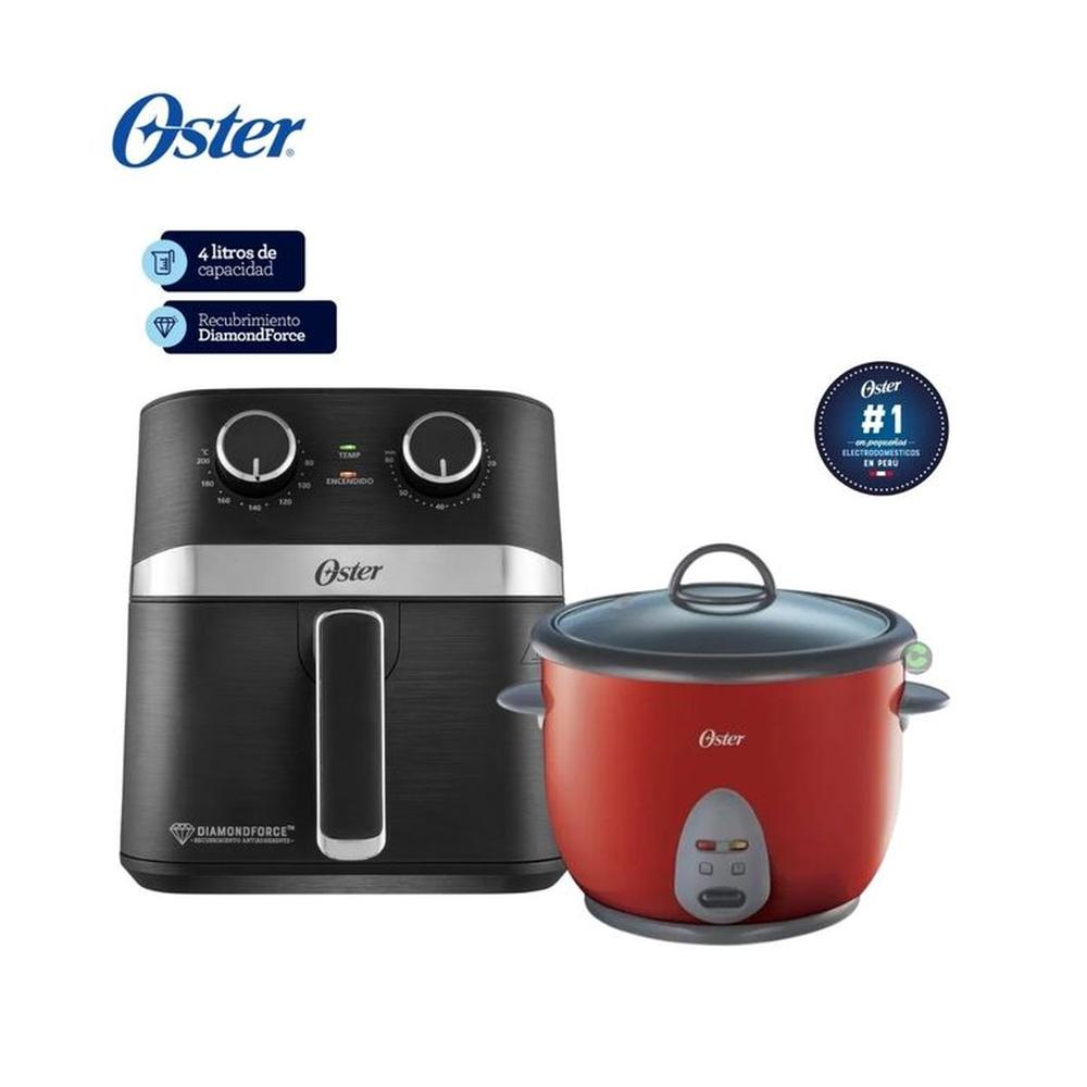Combo Oster Freidora 4l Manual CKSTAF401MDF +Arrocera