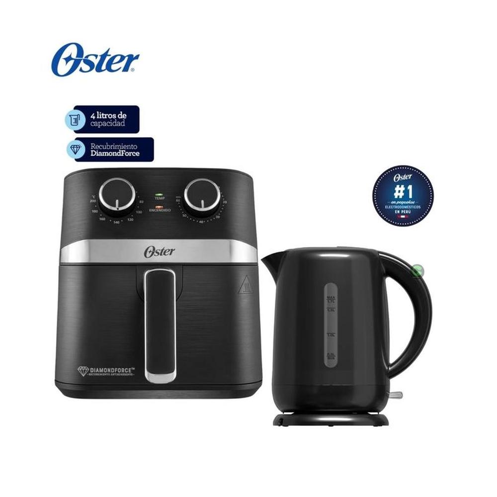 Combo Oster Freidora 4l Manual CKSTAF401MDF +Hervidor