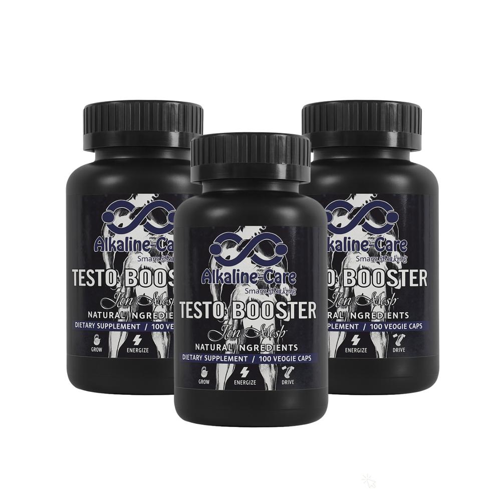 Testo Booster 300 Cápsulas - Potenciador Sexual Natural