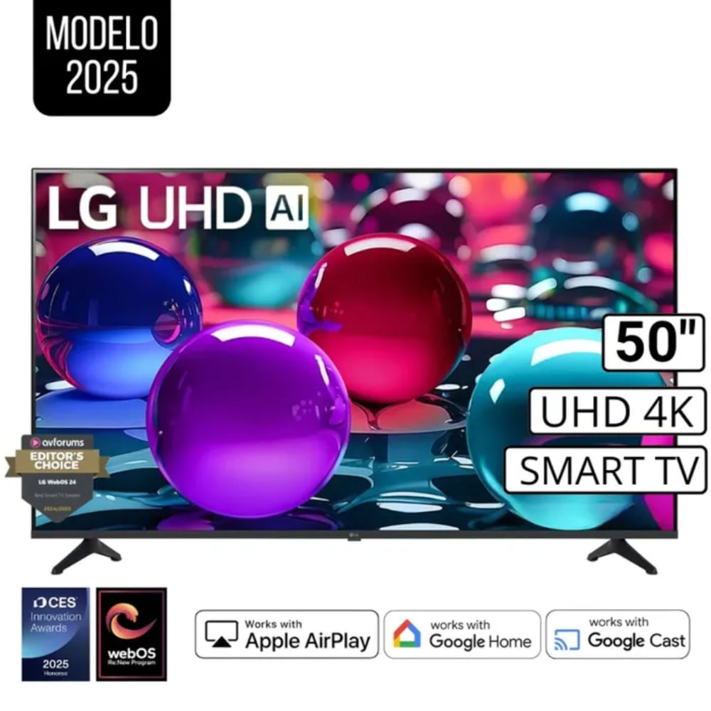 Televisor LG 50"" Smart UHD 4K Thinq AI 50UA7300PSB