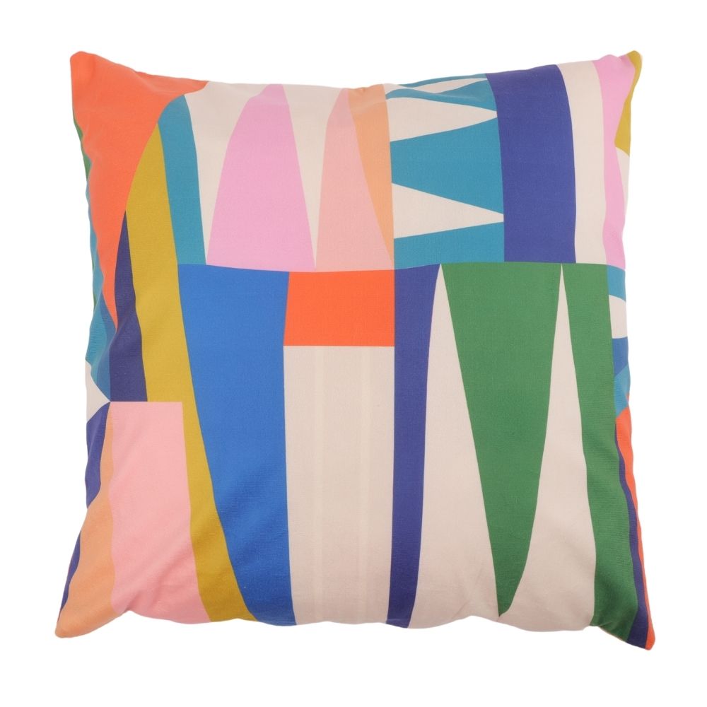 Cojín de terraza 45x45cm Palmas Doradas Orange