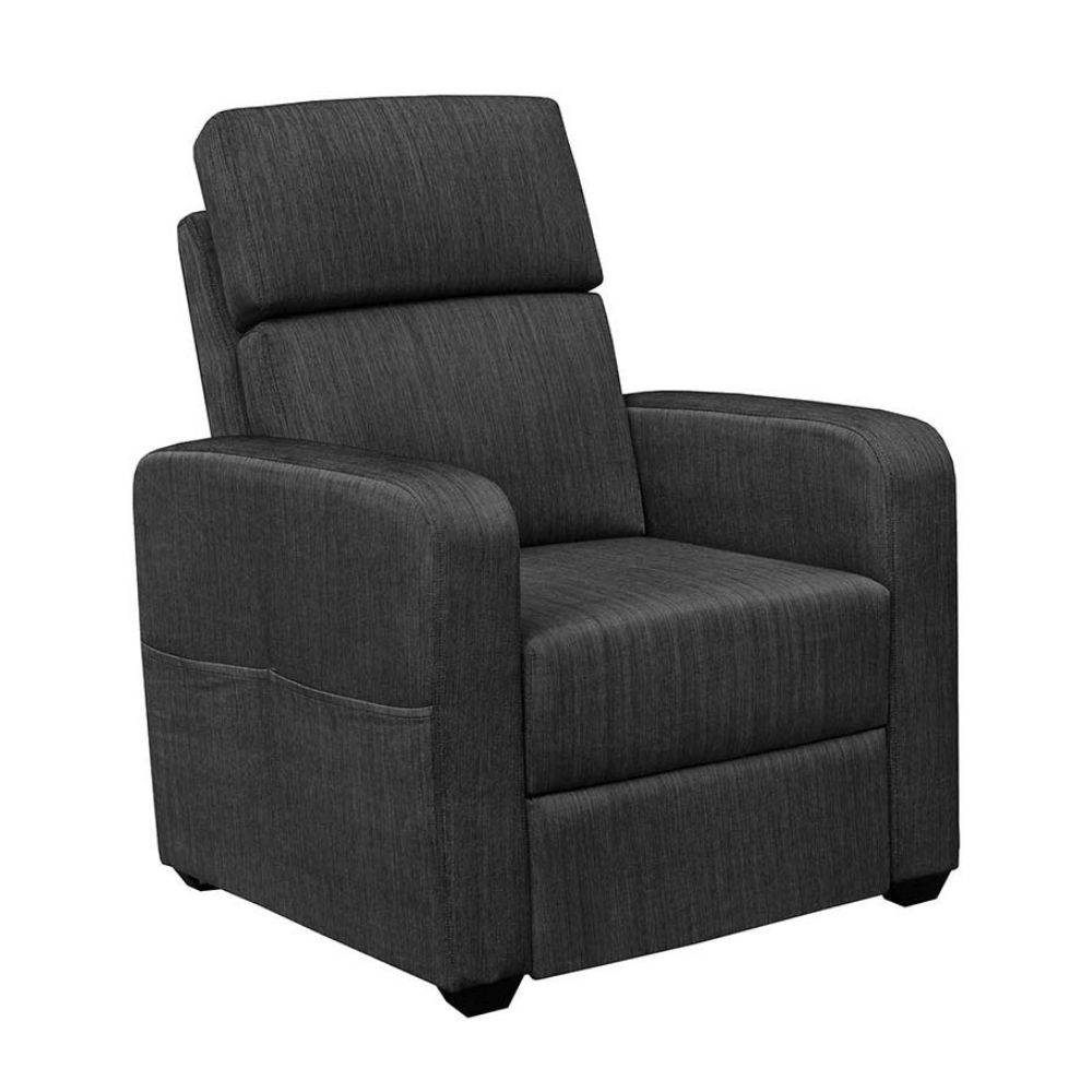 Sillón Reclinable Fe con bolsillo Gris