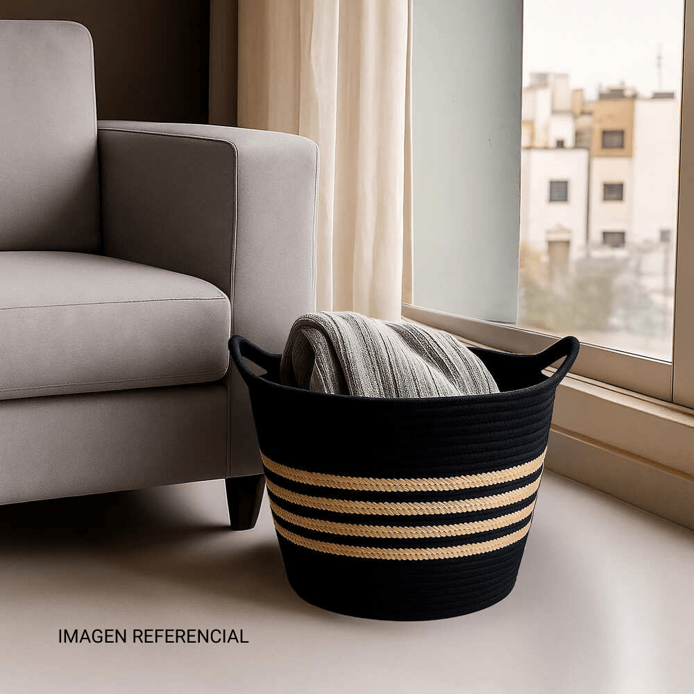 Cesta Decorativa 32x26cm Urbano Orange