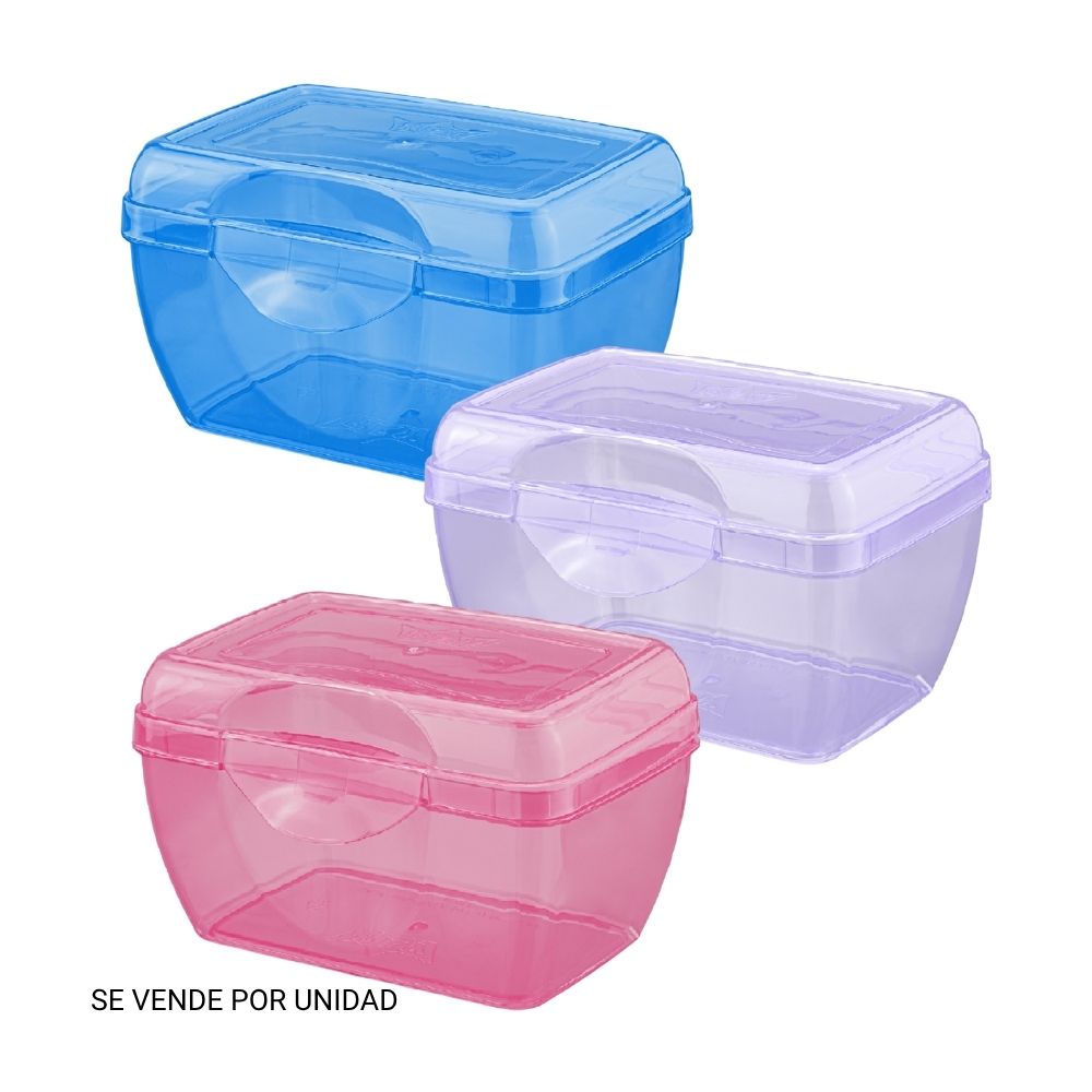 Caja Minibox Rectangular 1L Reyplast