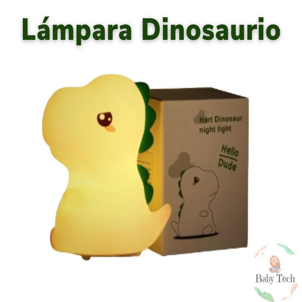 Lámpara led de silicona para bebe Dinosaurio