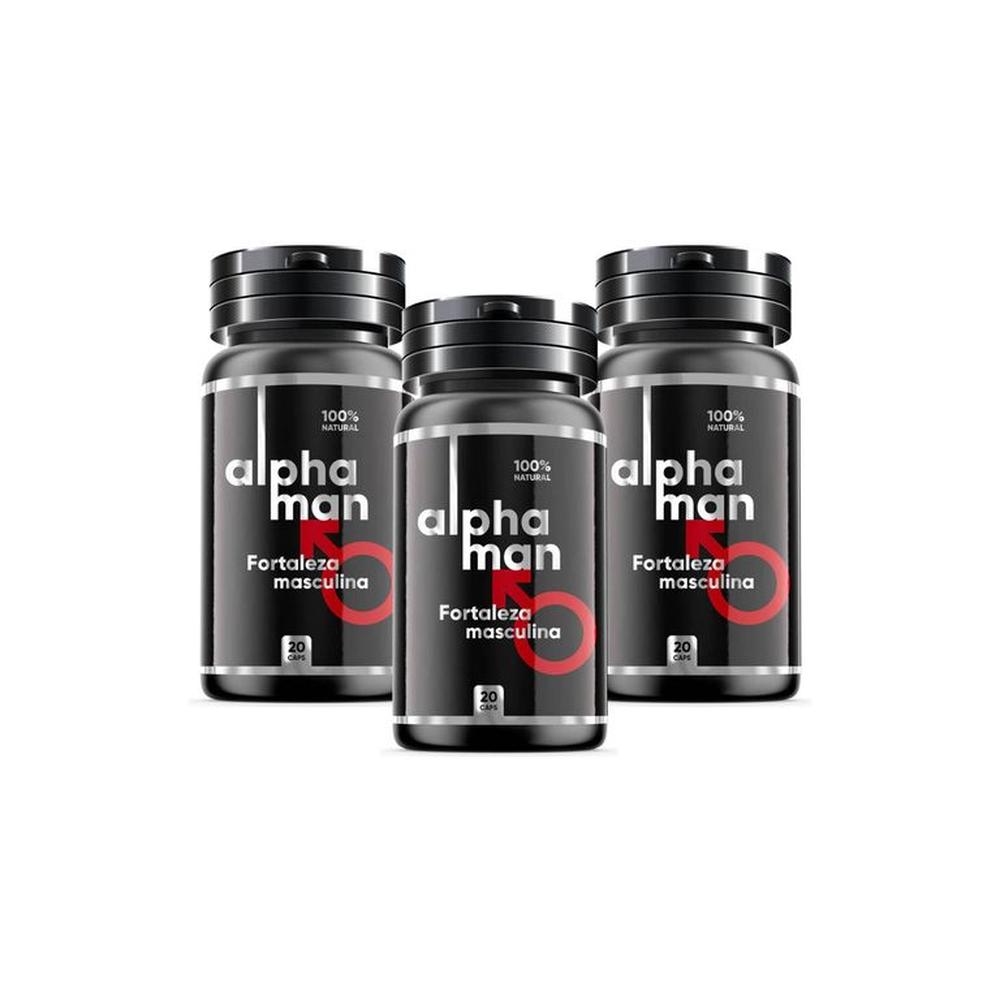 Alphaman - pack x6 -  aumenta tu potencia