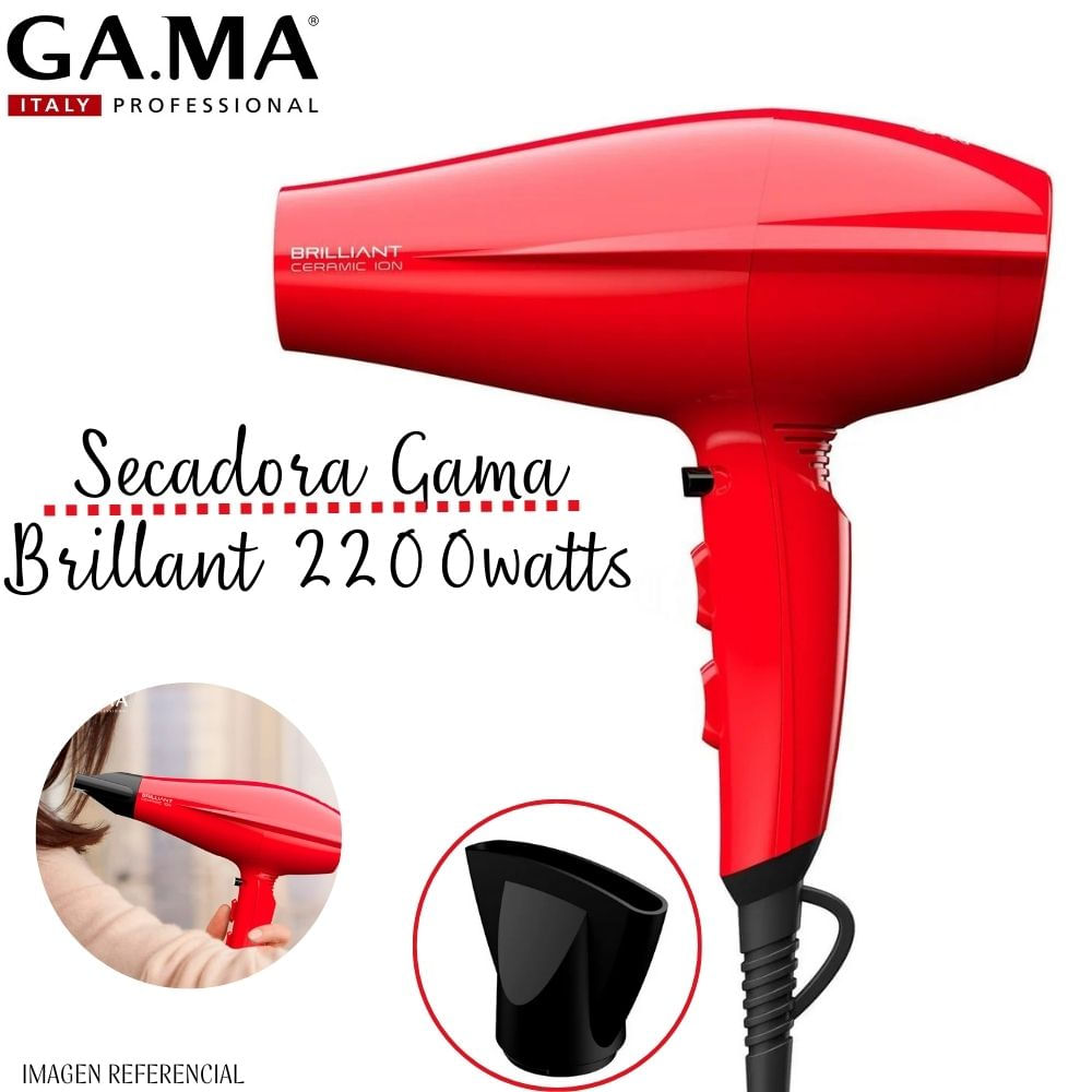Secadora de Cabello Gama Brillant Ceramic