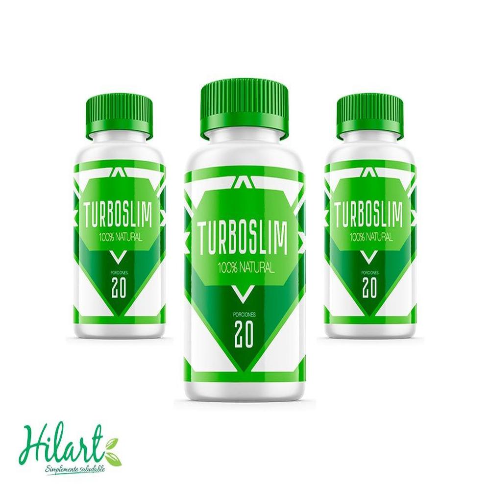 TURBOSLIM - pack x 3 - suplemento natural control de peso
