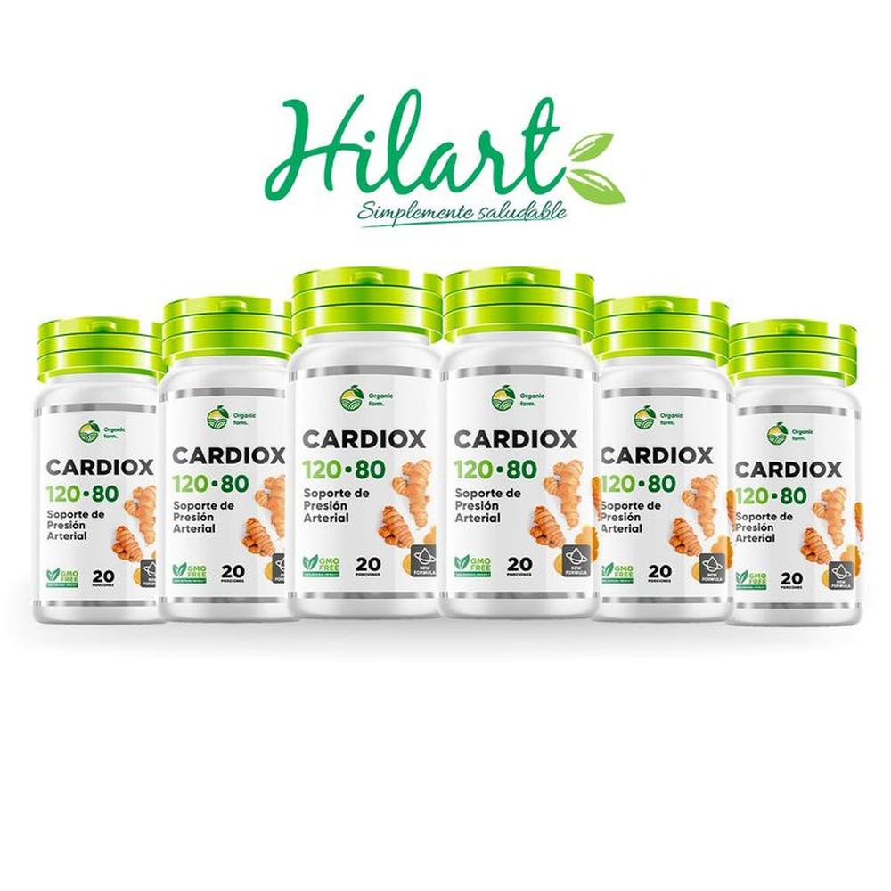 CARDIOX - pack x 6 - para la presión arterial