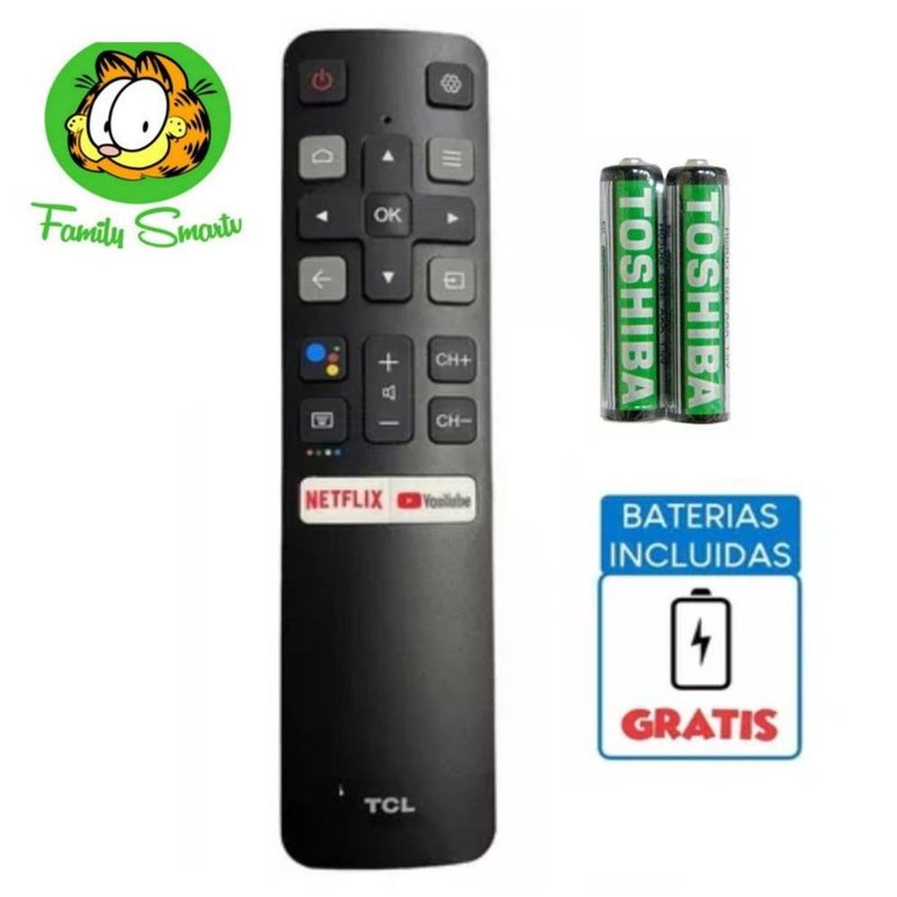 Control Remoto Tcl Smart Modelo RC802V pilas