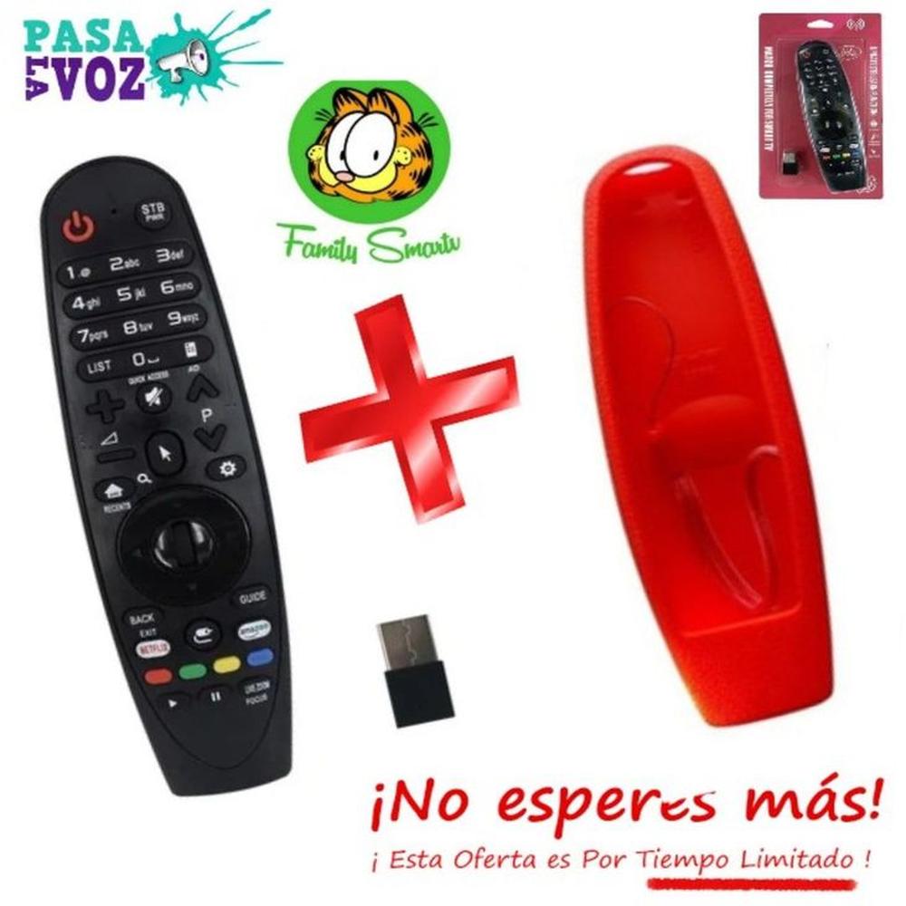 Control Remoto Lg Universal Magic -Mr500-Mr600-Mr650 Funda Rojo