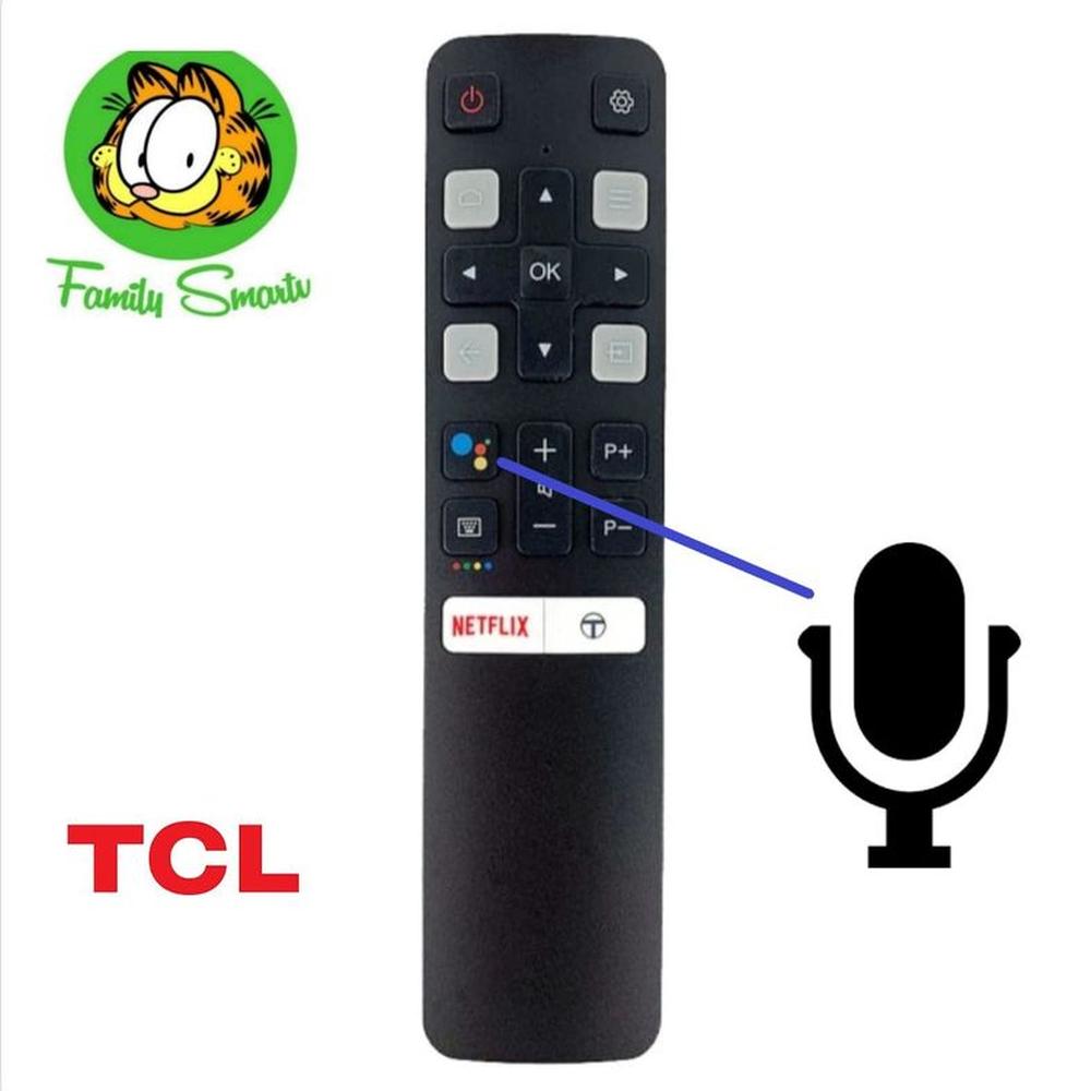 Control Remoto para Tv smart Tcl Con Voz Modelo RC802V