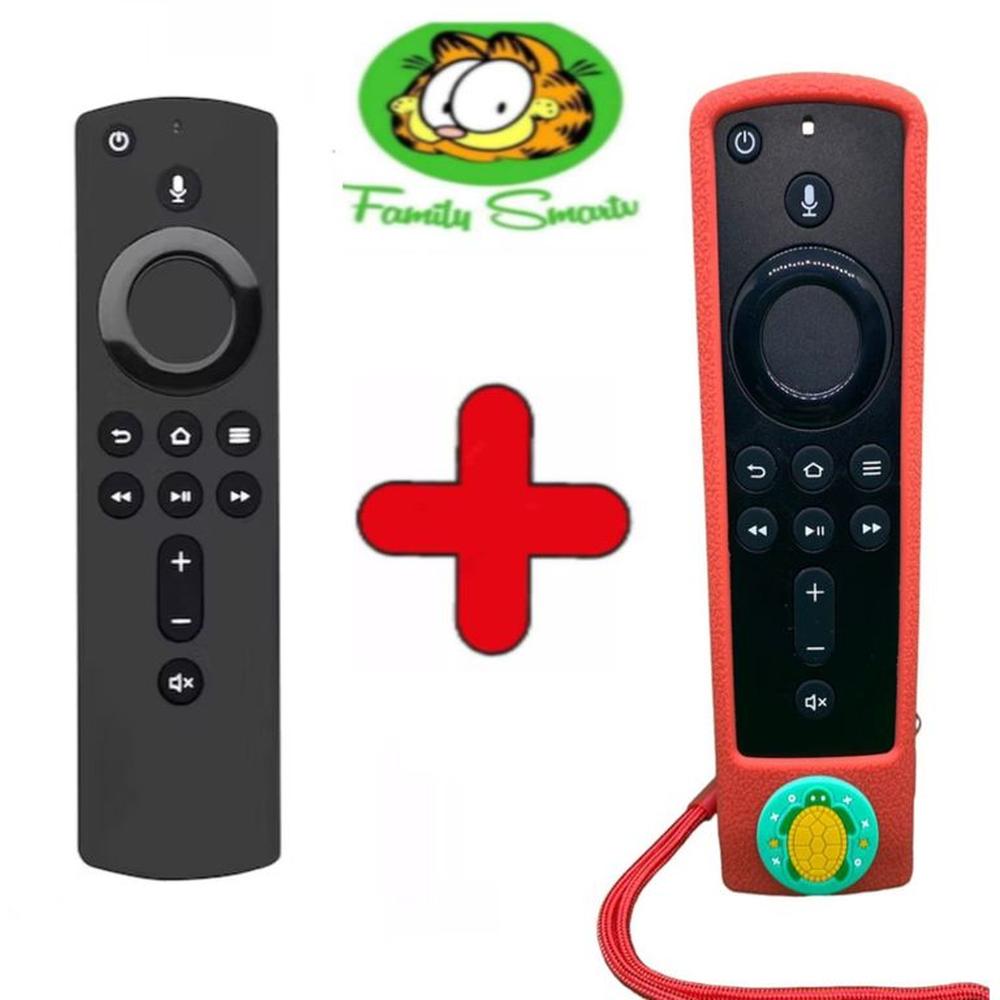 Control Remoto Amazon Fire TV Stick  Funda Roja