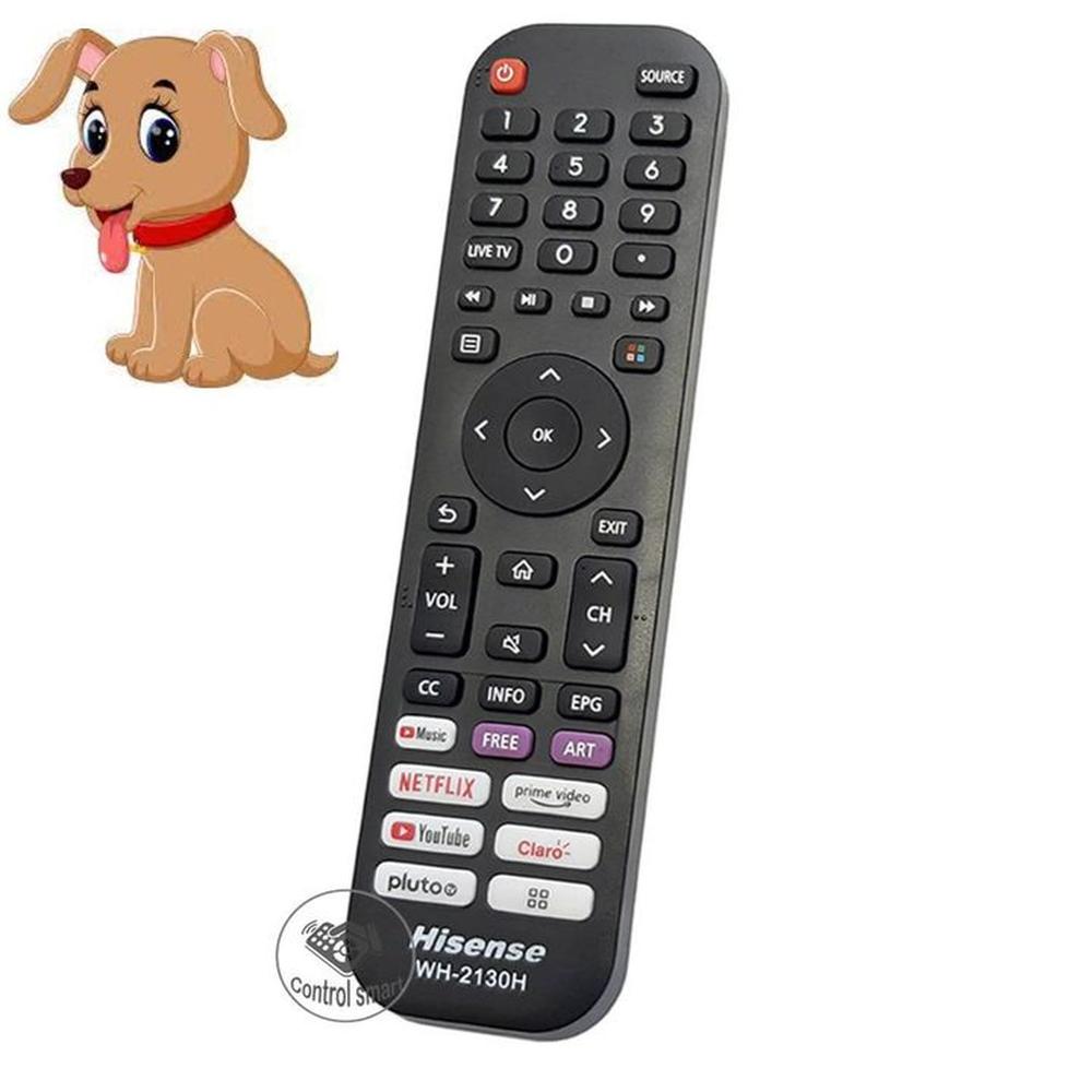 Control Remoto Para Hisense Smart Tv Pilas