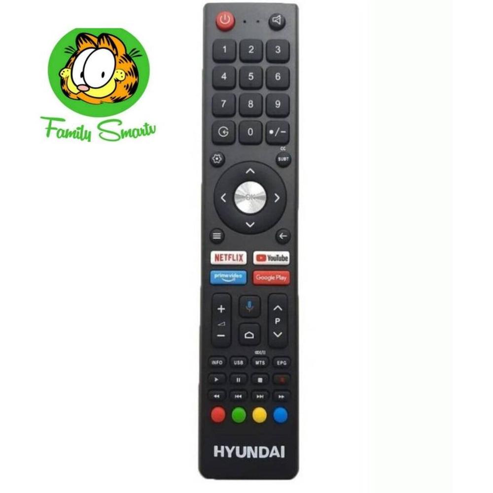 CONTROL REMOTO GENERICO  HYUNDAI PARA SMART TV  PILAS