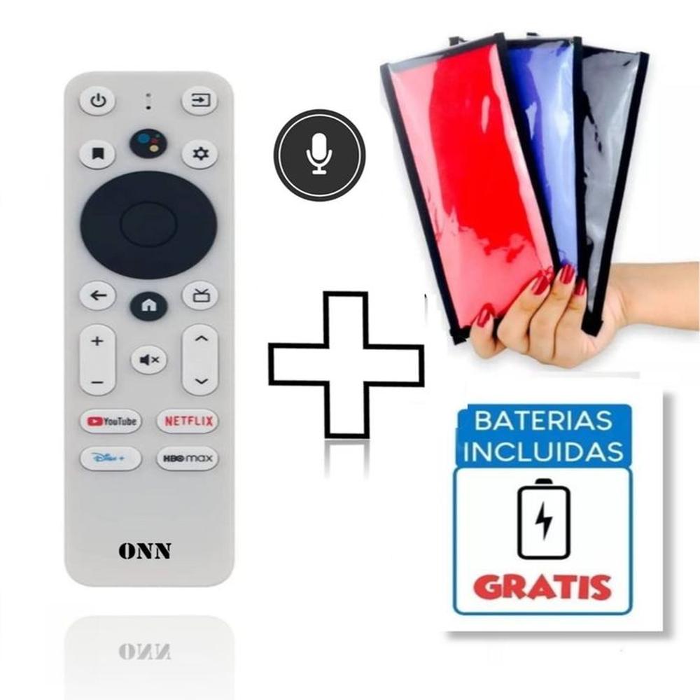 Control Remoto para Tv Box Android Onn 4k Smart Tv  Funda