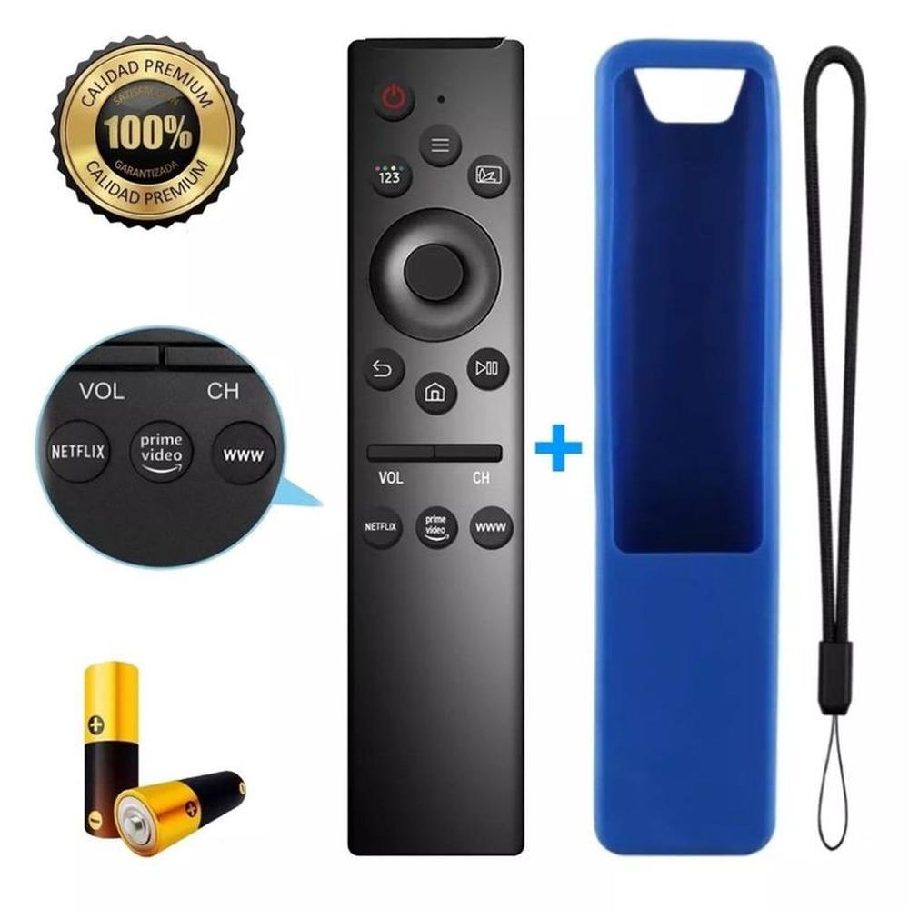 Control Remoto Para Samsung Smart Tv 4k Uhd Tv Funda Azul