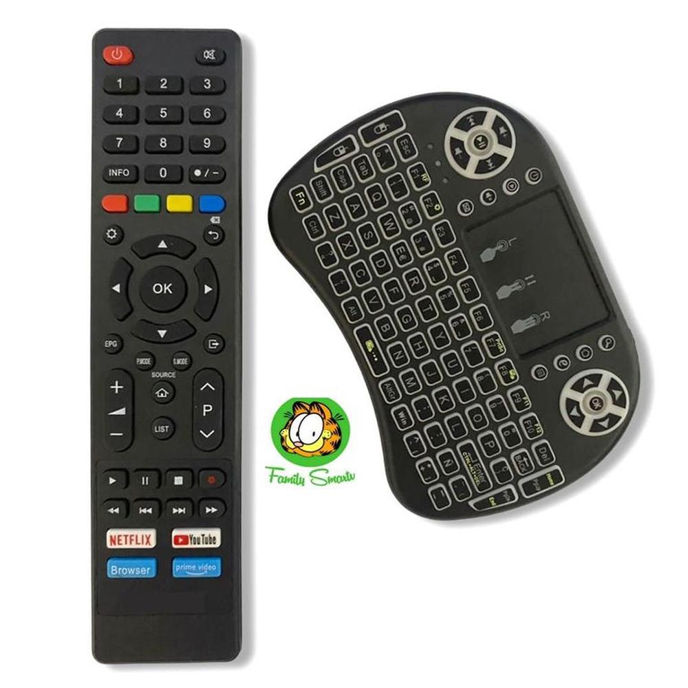 Control remoto Hyundai Smart Android tv Mini Teclado